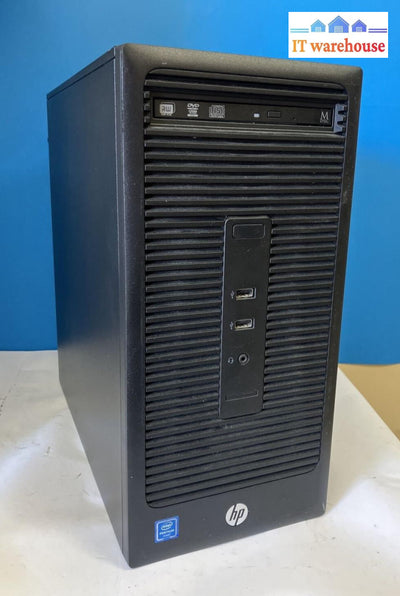 Hp 280 G2 Desktop Pentium G4400 3.2Ghz 8Gb Ram 256Gb Ssd + 500Gb Hdd Win 11 ~