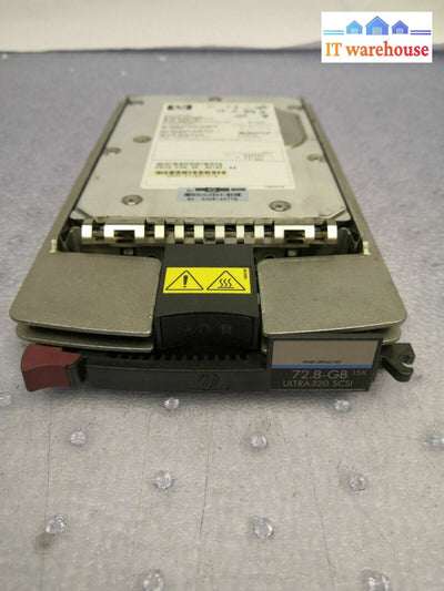 + Hp 360209-004 72.8Gb Ultra320 Scsi 15K 3.5’ Hard Drive W/Caddy @@@