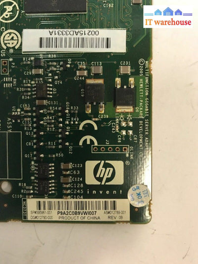 Hp 395861-001 Gigabit Server Network Adapter Pci-E Nic 012789-001