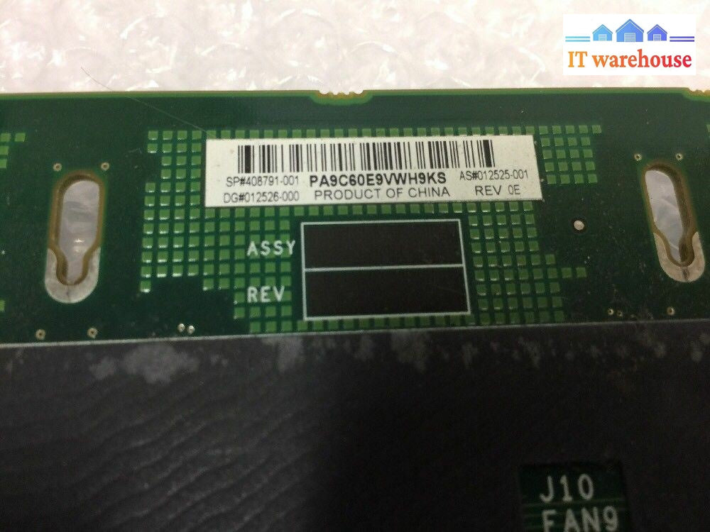 - Hp 408791-001 8-Port Fan Pcb Backplane For Dl380 Series 012525-001 @@@