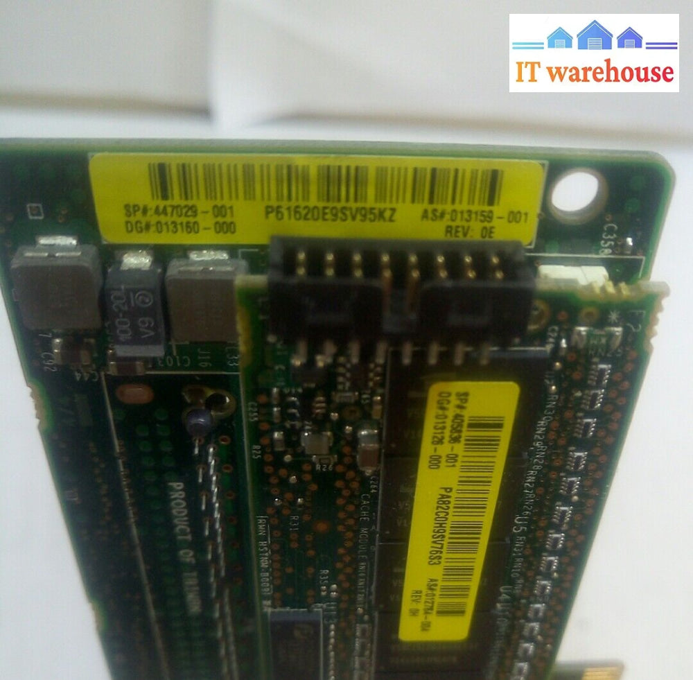 - Hp 447029-001 Smart Array P400 8-Port Sas/Sata Pcie X8 Raid Card 013159-001