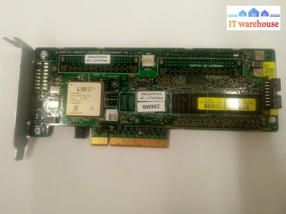 - Hp 447029-001 Smart Array P400 8-Port Sas/Sata Raid Card 013159-001