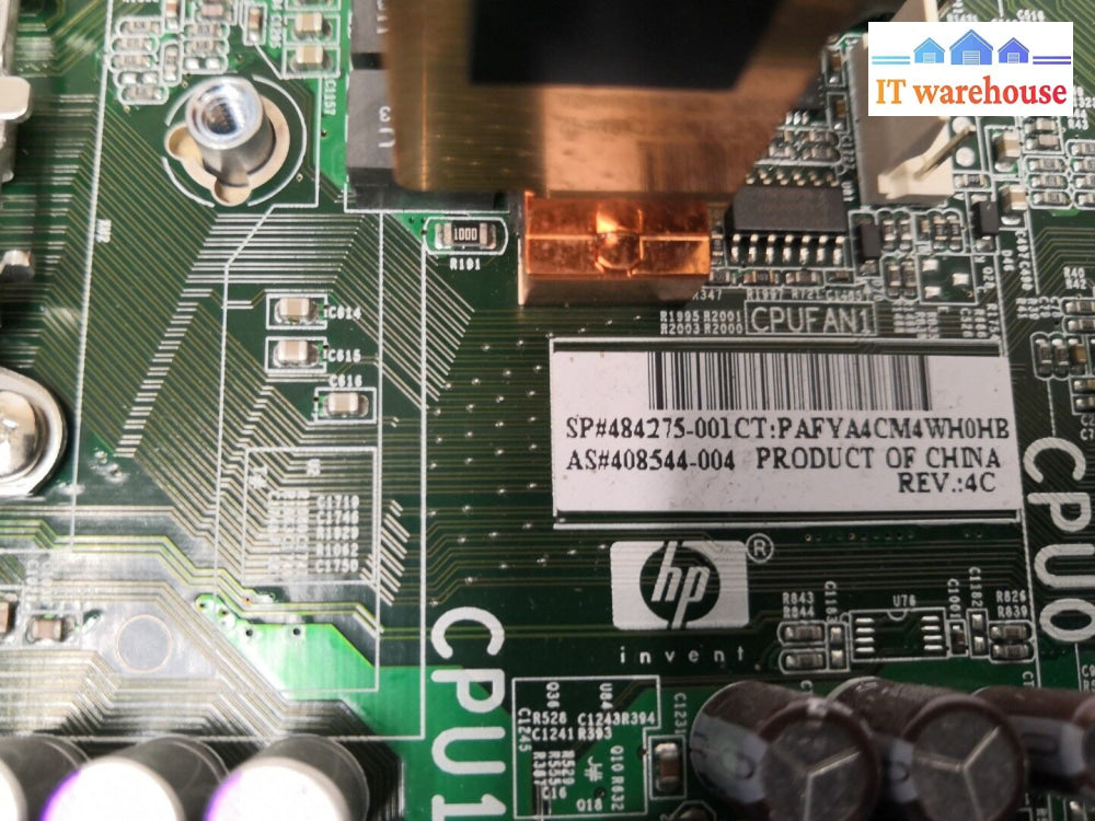 + Hp 484275-001 408544-004 Server Mainboard Workstation Xw9400 @@@