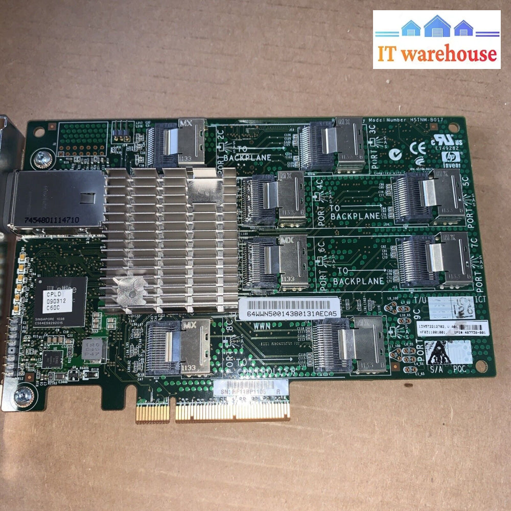 Hp 487738-001 468405-002 24 Bay 3Gb Sas Expander Card