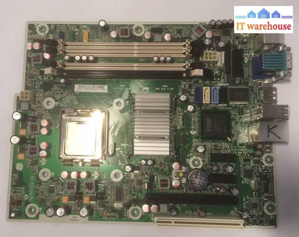 + Hp 536458-001 536884-001 503363-000 Compaq Elite 8000 Motherboard W/ E7600 Cpu