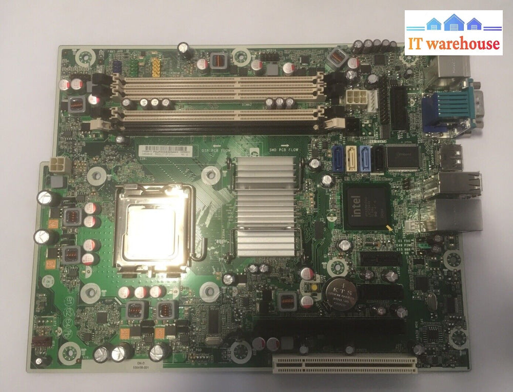 + Hp 536458-001 536884-001 503363-000 Compaq Elite 8000 Motherboard W/ E7600 Cpu