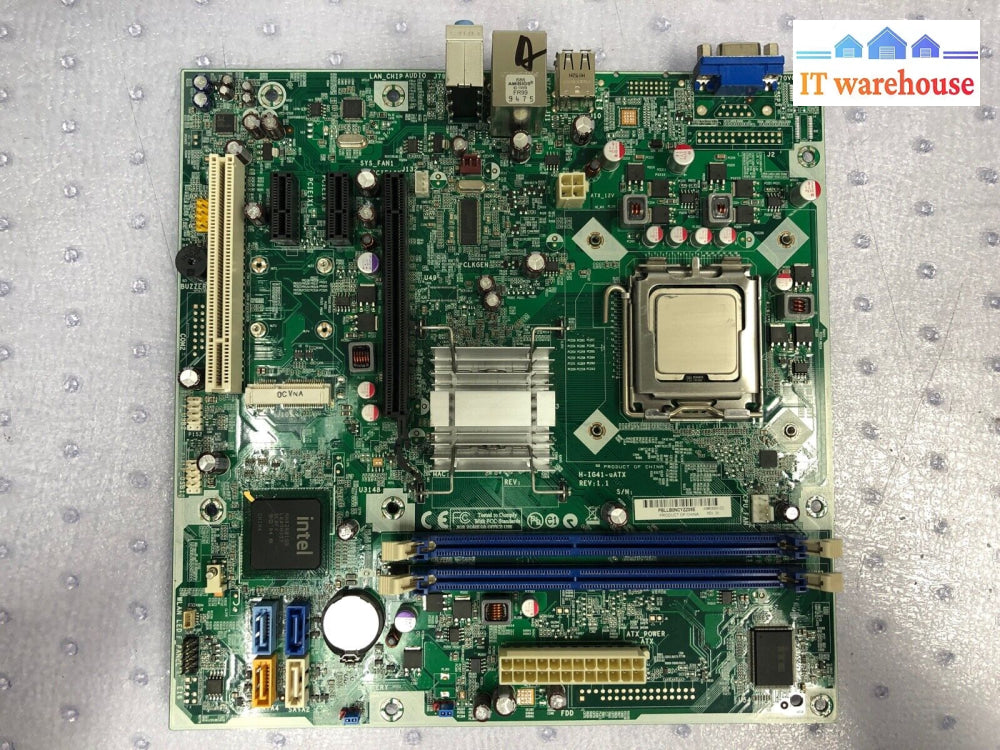 ~ Hp 608883-002 Socket 775 Motherboard - H-Ig41-Uatx W/ E5700 Cpu @@@