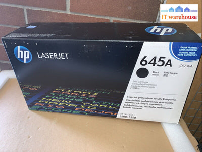 Hp 645A Black Toner Cartridge C9730A For Laserjet 5500 5550