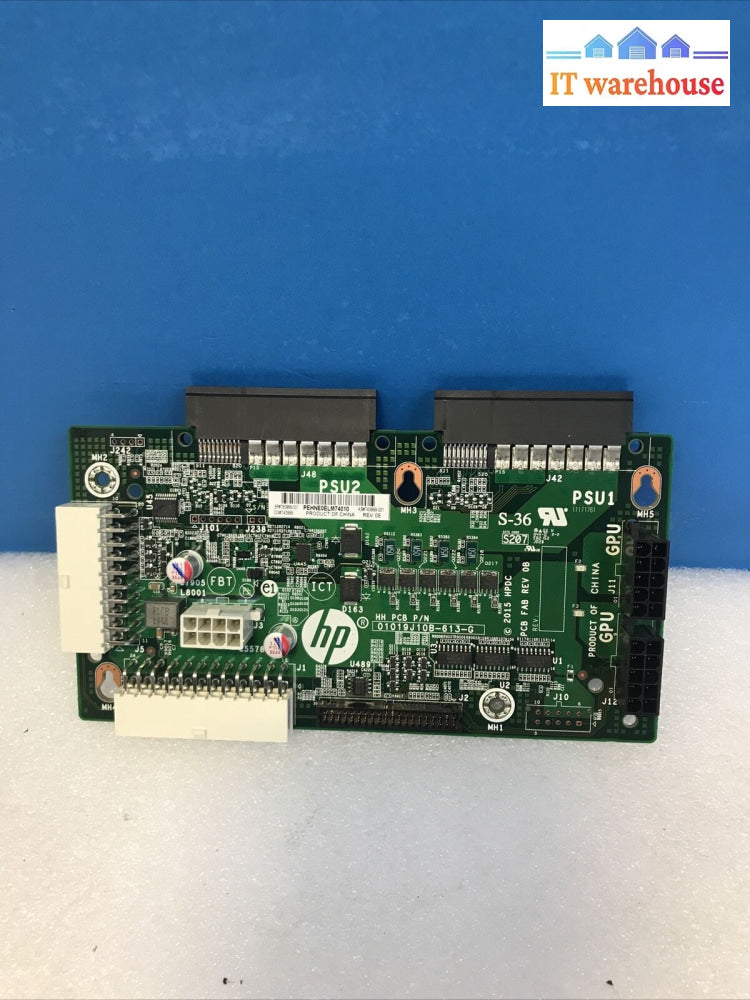 Hp 780968-001 743999-001 Enterprise 2 Slot Power Supply Backplane Board