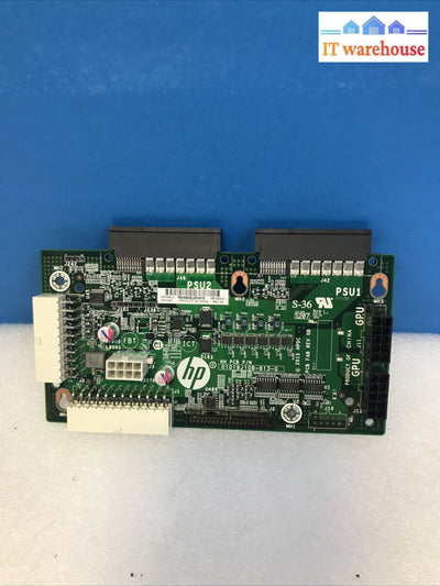 Hp 780968-001 743999-001 Enterprise 2 Slot Power Supply Backplane Board