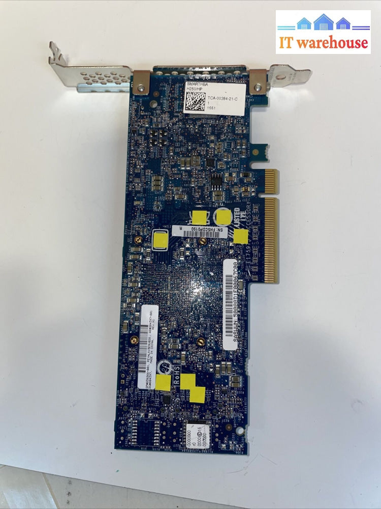 Hp 836266-001 Smart Array Pcie Raid Controller H250/Hp