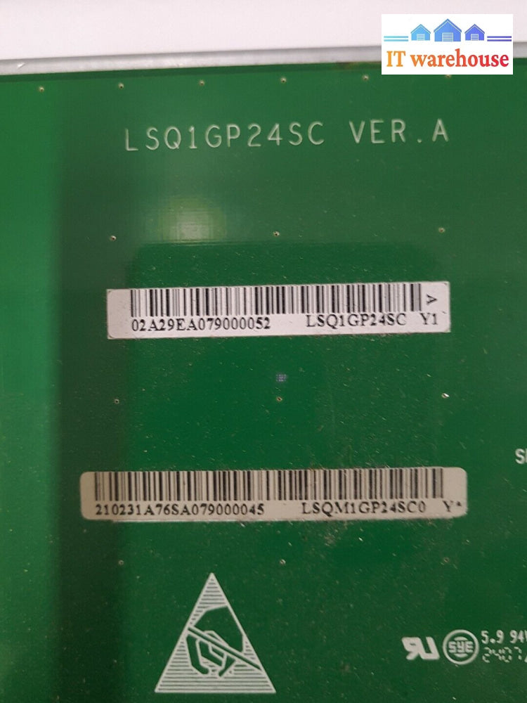 - Hp A7500/E790 24-Port Gbe Module 210231A76Sa0 1000Base-X-Sfp Lsq1Gp24Sc0 @@@