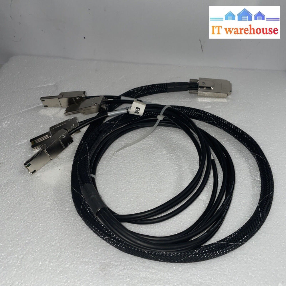 Hp Ah587A Rev A 445892-001 External Sas To Mini-Sas Fan Out Cable