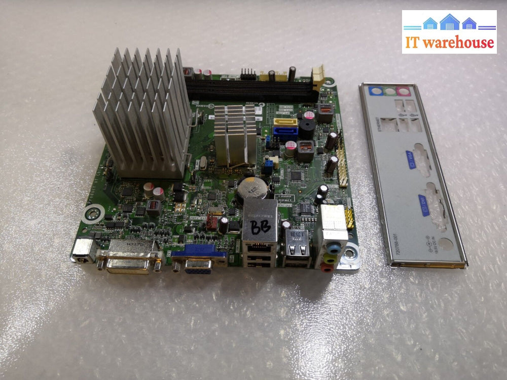 - Hp Apxd1-Dm Motherboard W/ Cpu & Io Shield 714252-001 717229-501 @@@