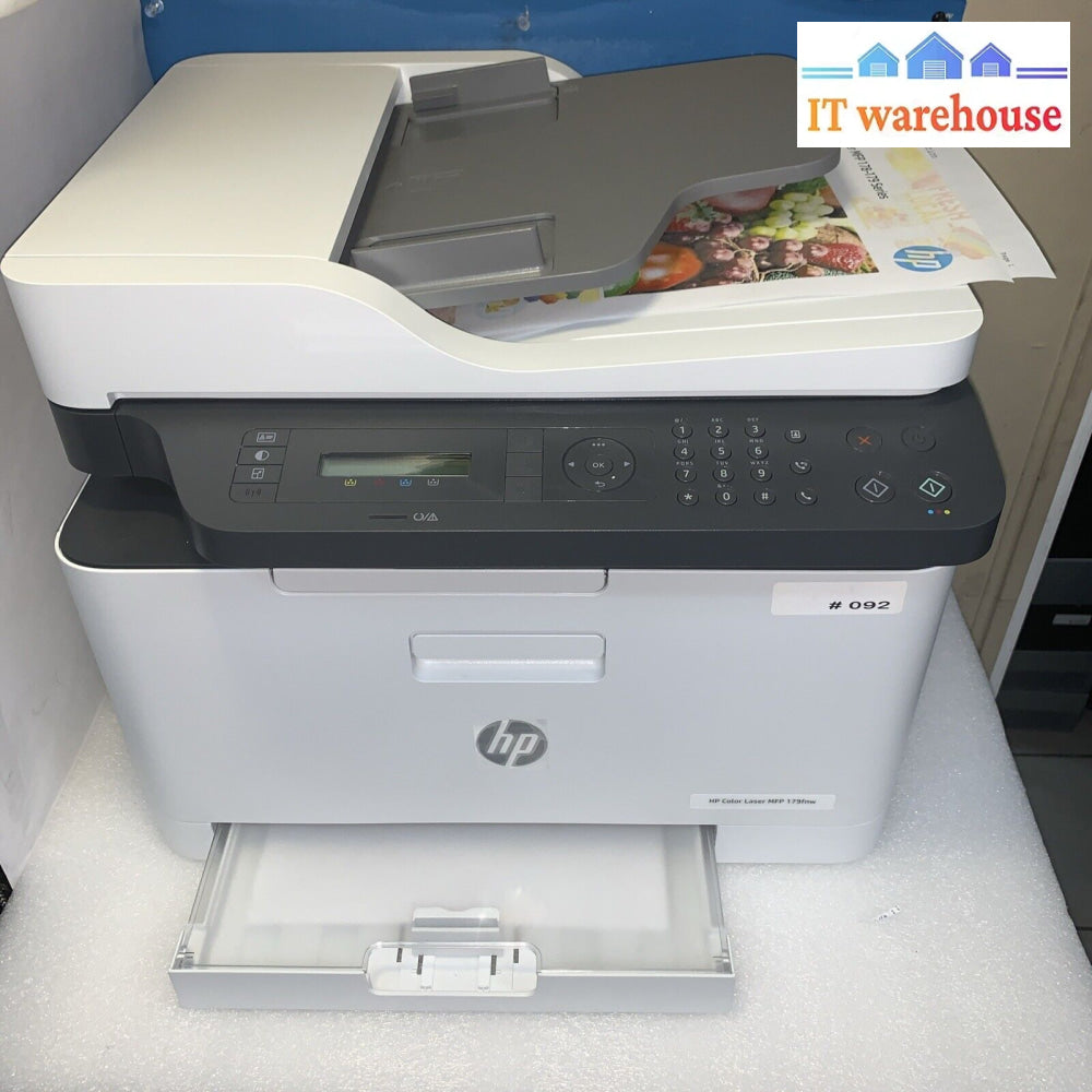 Hp Color Laser Mfp 179Fnw All-In-One Colour Printer (Page Count 600 Only)