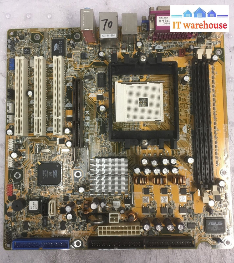 + Hp Compaq 5188-0952 K8S-La Socket 754 Motherboard Microatx Ddr Agp Sata Sis