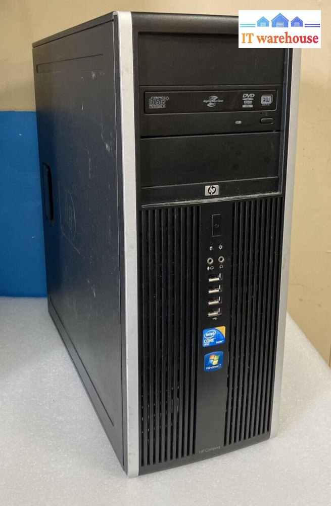 Hp Compaq 8100 Desktop Intel I5-650 Cpu / 4Gb Ram 500Gb Hdd Windows Xp Pro ~