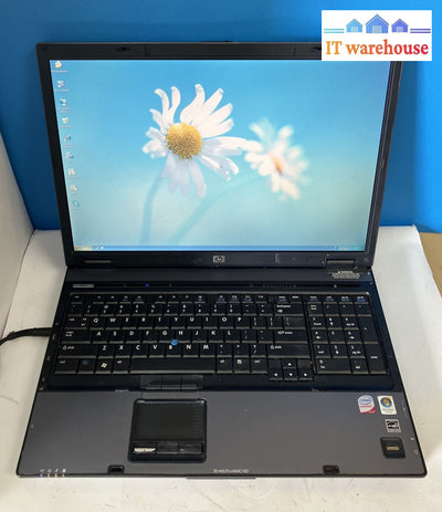 Hp Compaq 8710P 17’ Laptop Intel Core 2 Duo Cpu 2Gb Ram 160Gb Hdd (Bad Batt) ~