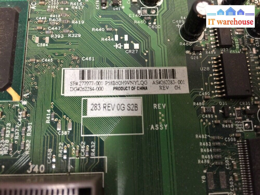 - Hp Compaq Evo D510 D520 Mirage Motherboard 277977-001 262284-000 W/P4 Cpu