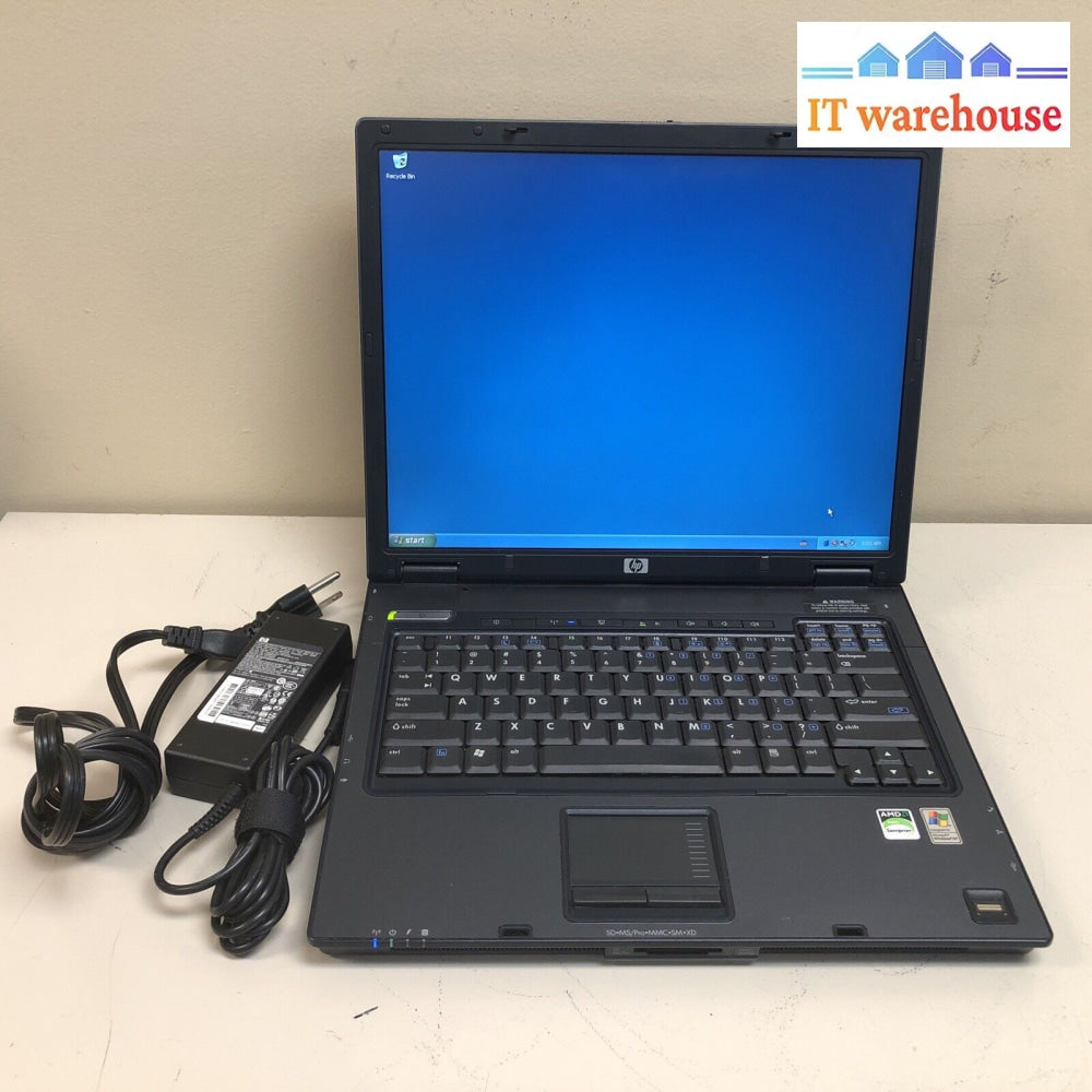 $ Hp Compaq Nx6325 Laptop 15’ Mobile Amd Sempron 1.8Ghz/2Gb/80Gb Hdd/Winxp