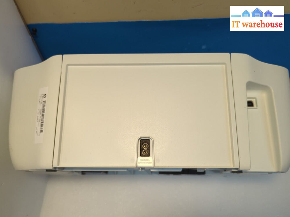 Hp Deskjet 2652 All In One Desk Jet Printer White- Works! Needs Ink -