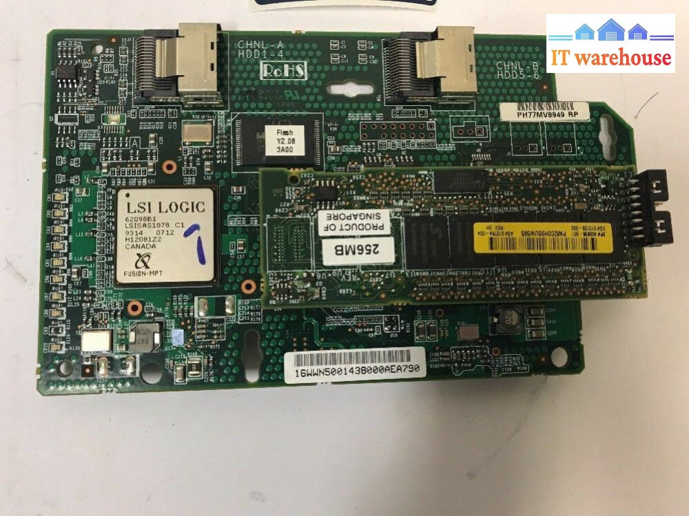 - Hp Dl360G5 Smart Array 412206-001 / 399559-001 P400I With 256Mb Cache