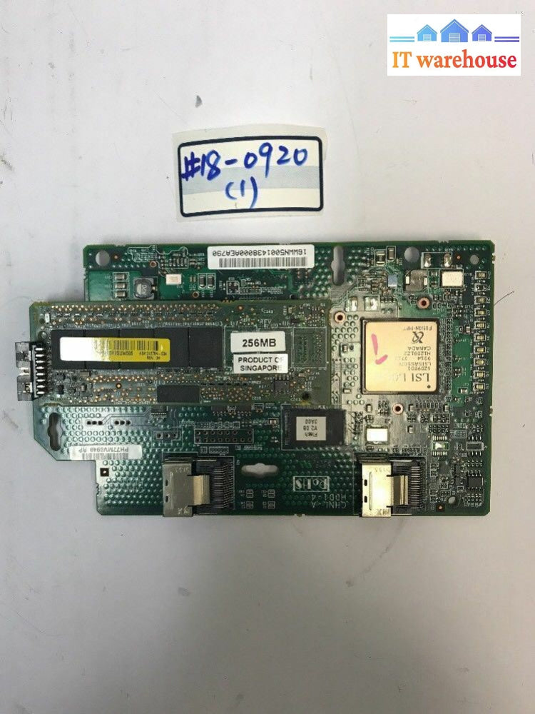 - Hp Dl360G5 Smart Array 412206-001 / 399559-001 P400I With 256Mb Cache