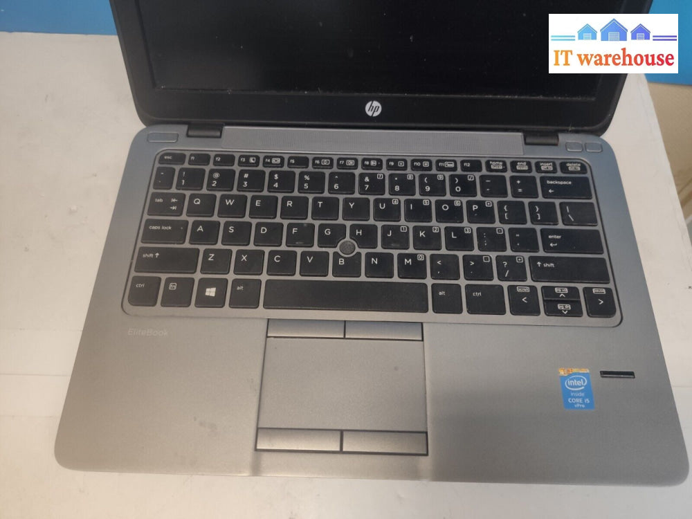 Hp Elitebook 820 G2 Laptop 12.5’’ I5-5300U No Ram Hdd (For Parts Read) ~