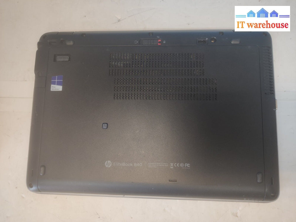 Hp Elitebook 840 G2 Laptop 14’’ I5-5300U No Ram Hdd (For Parts Read) ~