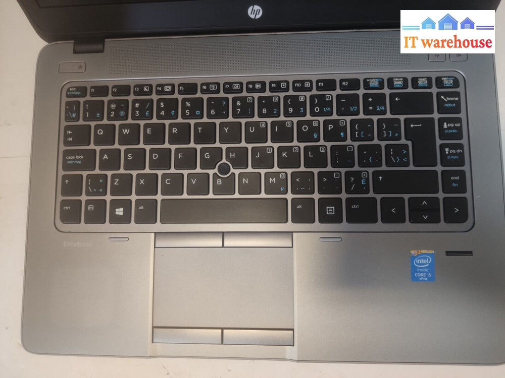 Hp Elitebook 840 G2 Laptop 14’’ I5-5300U No Ram Hdd (For Parts Read) ~