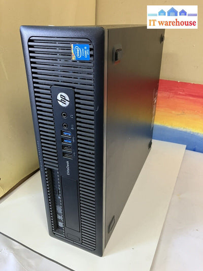 ~ Hp Elitedesk 800 G1 Sff Business Pc Tpc-F046-Sf I5-4690 Win10 16Gb 500Gb