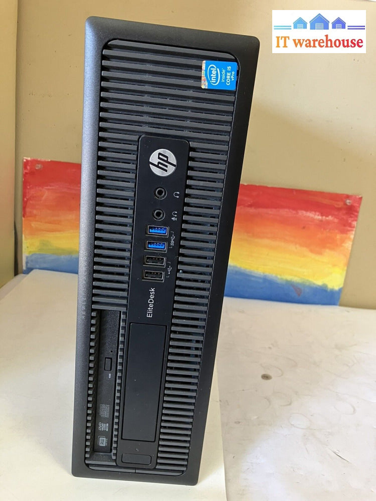 ~ Hp Elitedesk 800 G1 Sff Desktop Pc I5-4590 16Gb Ram 2Tb Hdd Win10