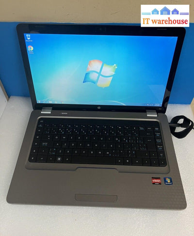 ~ Hp G62 Notebook 14’ Amd Athlon Ii P320 2.1Ghz Cpu / 4Gb Ram 300Gb Hdd Win7