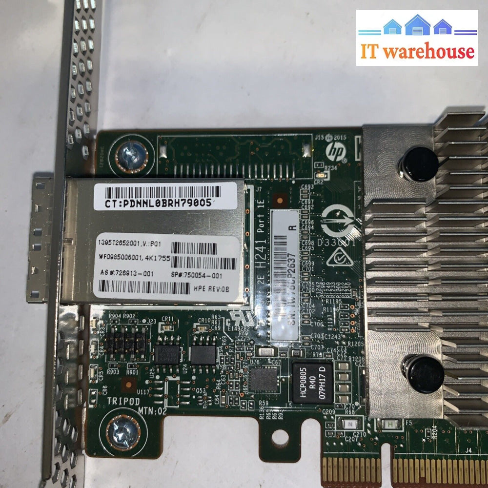 Hp H241 Dual Port 12Gb Sas Smart Hba 726913-001 750054-001 726911-B21 High Pro