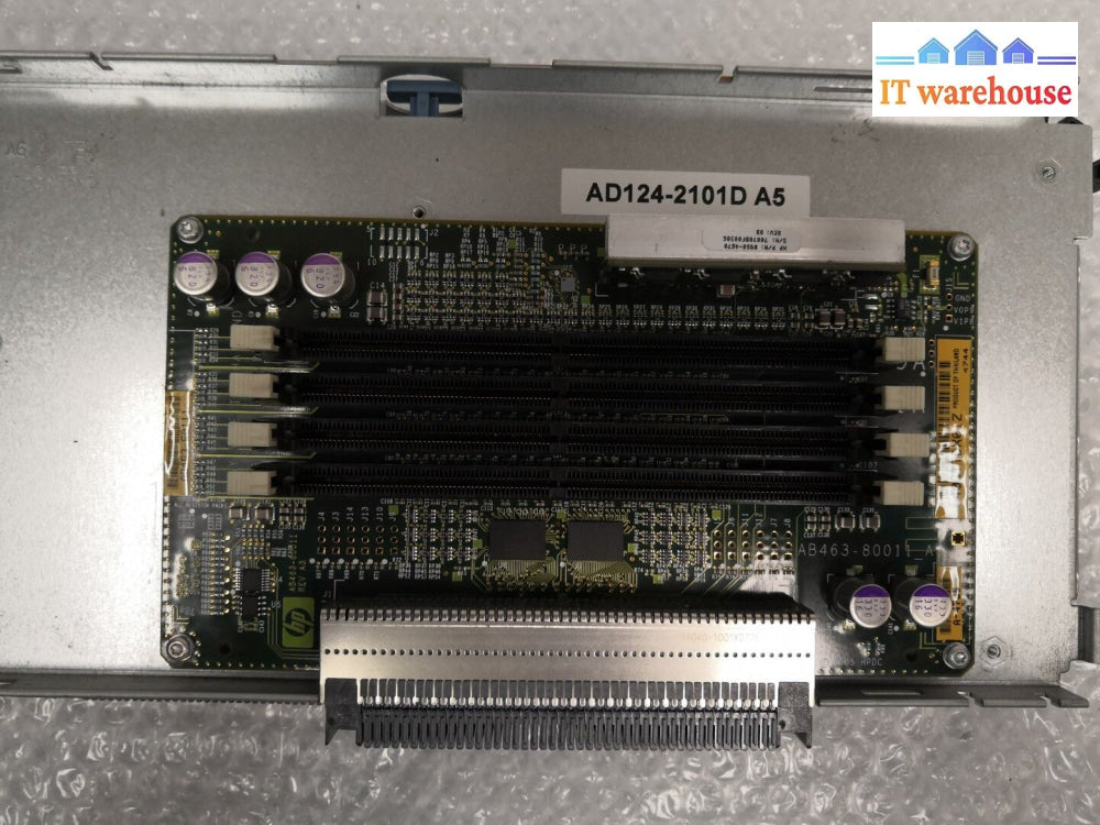 + Hp Integrity Rx3600 Server 8 Slot Ram Riser Board Ad124-2100C Ab463-60011