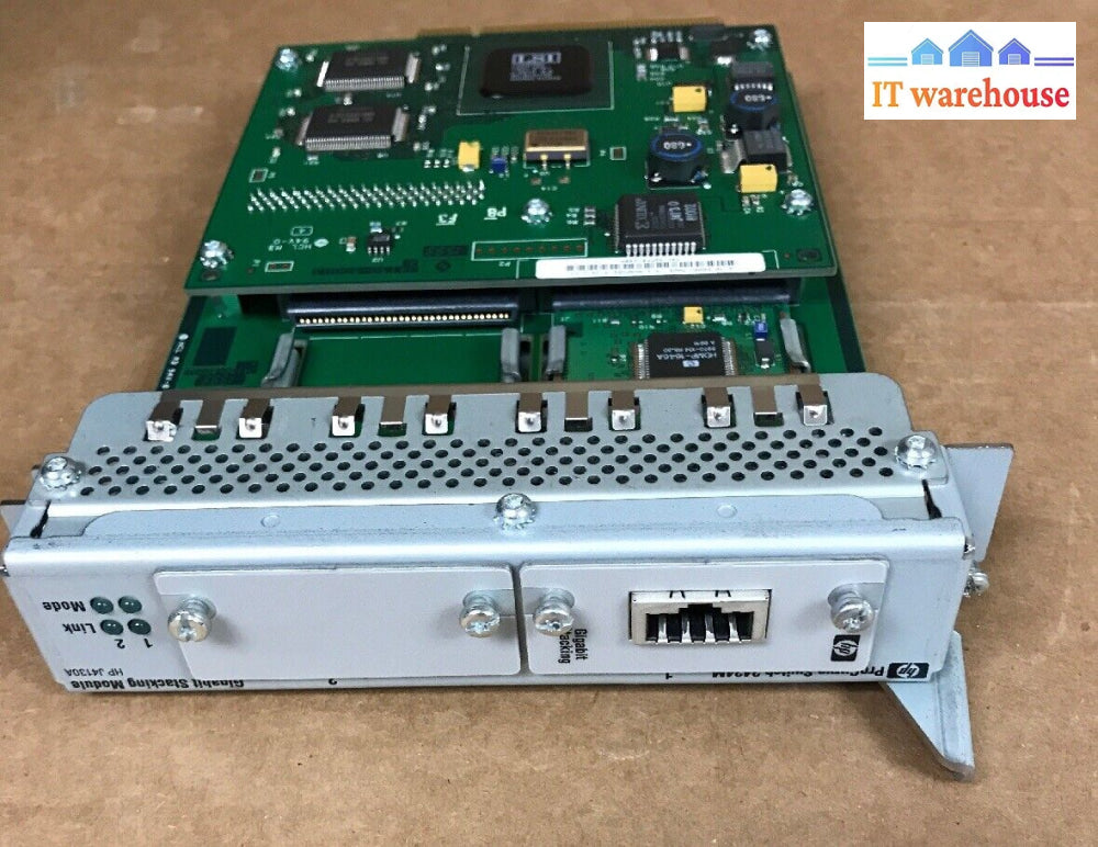 Hp J4130-60003 Procurve Switch 2424M Gigabit Stacking Module J4130A @@@