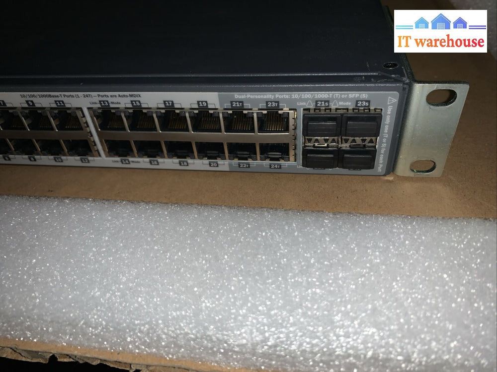 Hp J9145A Procurve 2910Al-24G 24-Port Ethernet Network Switch