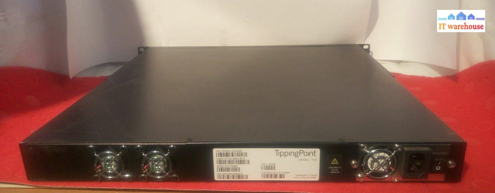 - Hp Jc186A Tippingpoint 110 S110 Ips-100Mbs-4X Gig-T Segments