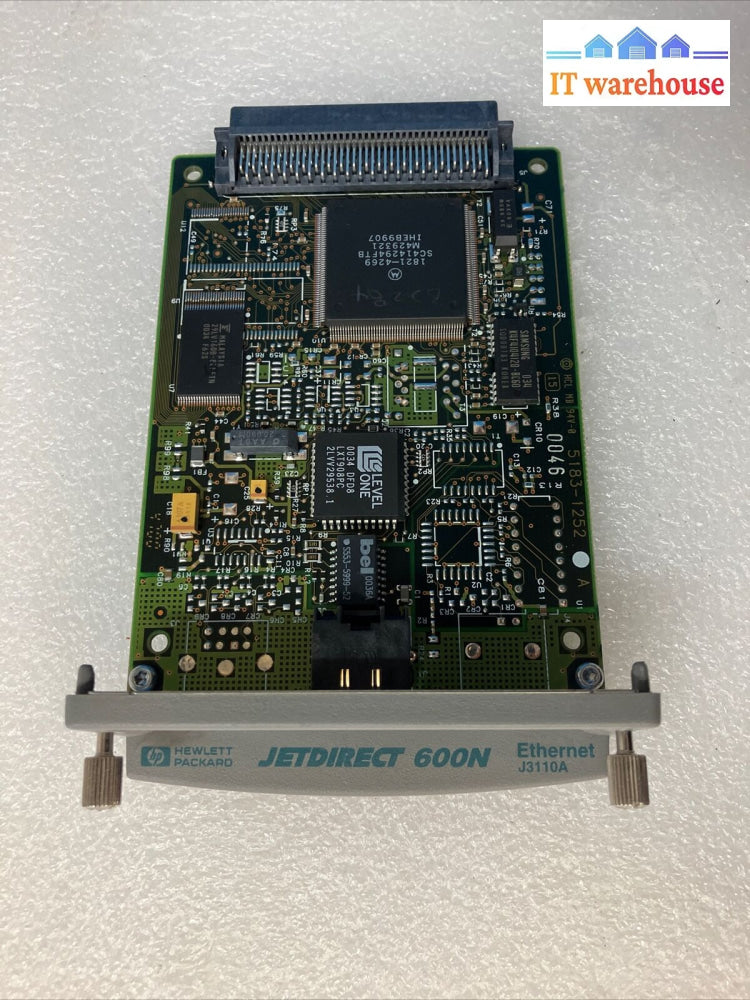 Hp Jetdirect 600N Ethernet Network Card J3110A ~