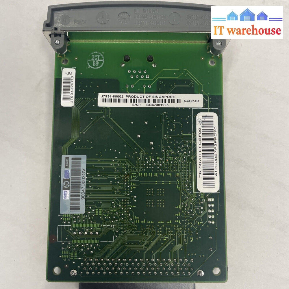 Hp Jetdirect 620N J7934A J7934-60002 Printer Server Network Card Rj45 10/100Tx