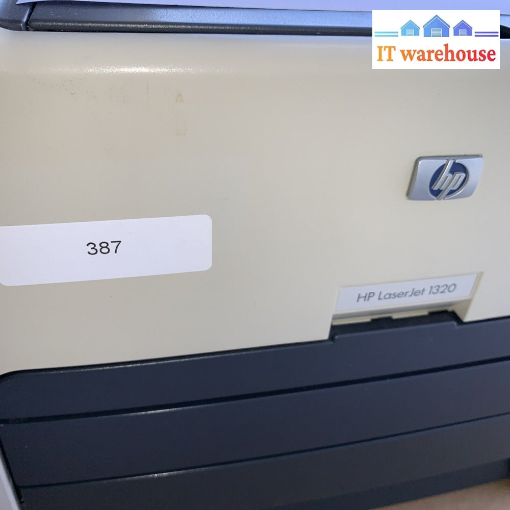 Hp Laserjet 1320N Laser Printer Q5927A W/Usb Cable + Power Cord Tested