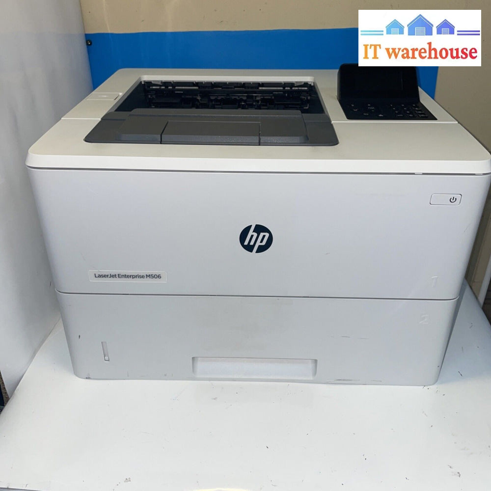 Hp Laserjet Enterprise M506 Laser Printer No Toner