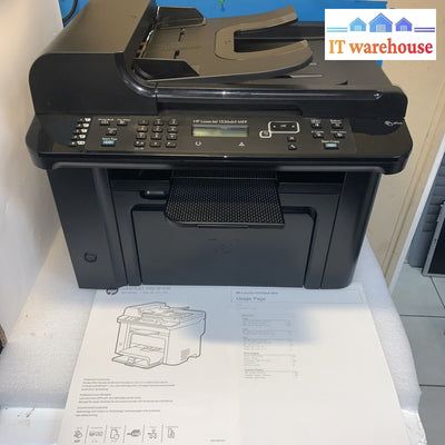 Hp Laserjet M1536Dnf Mfp Laserjet Printer Scanner Copier Fax (766 Pages Only)