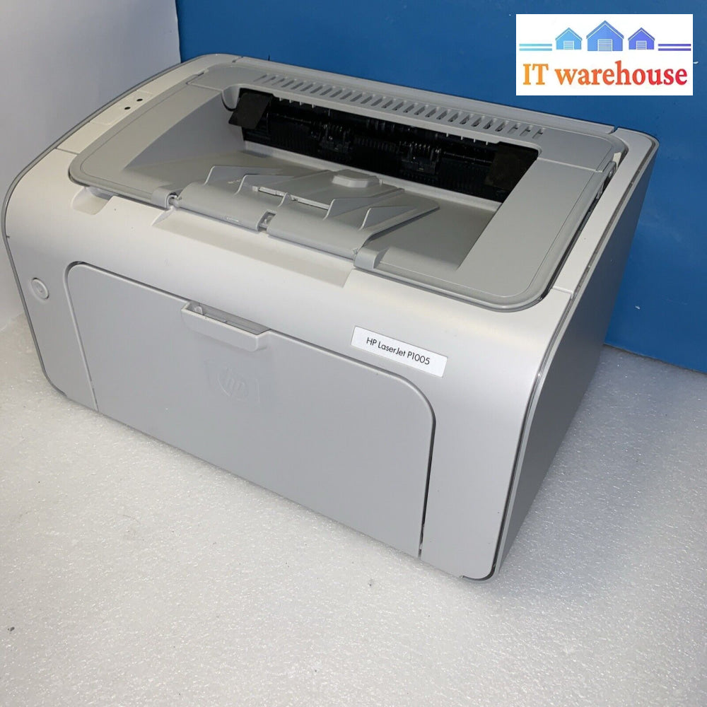 Hp Laserjet P1005 Compact Monochrome Laser Printer With Used Toner