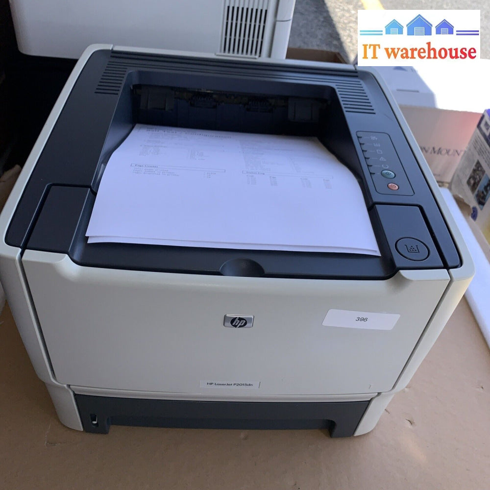 Hp Laserjet P2015Dn Mono Workgroup Laser Printer W/82K Pages & Toner -Tested