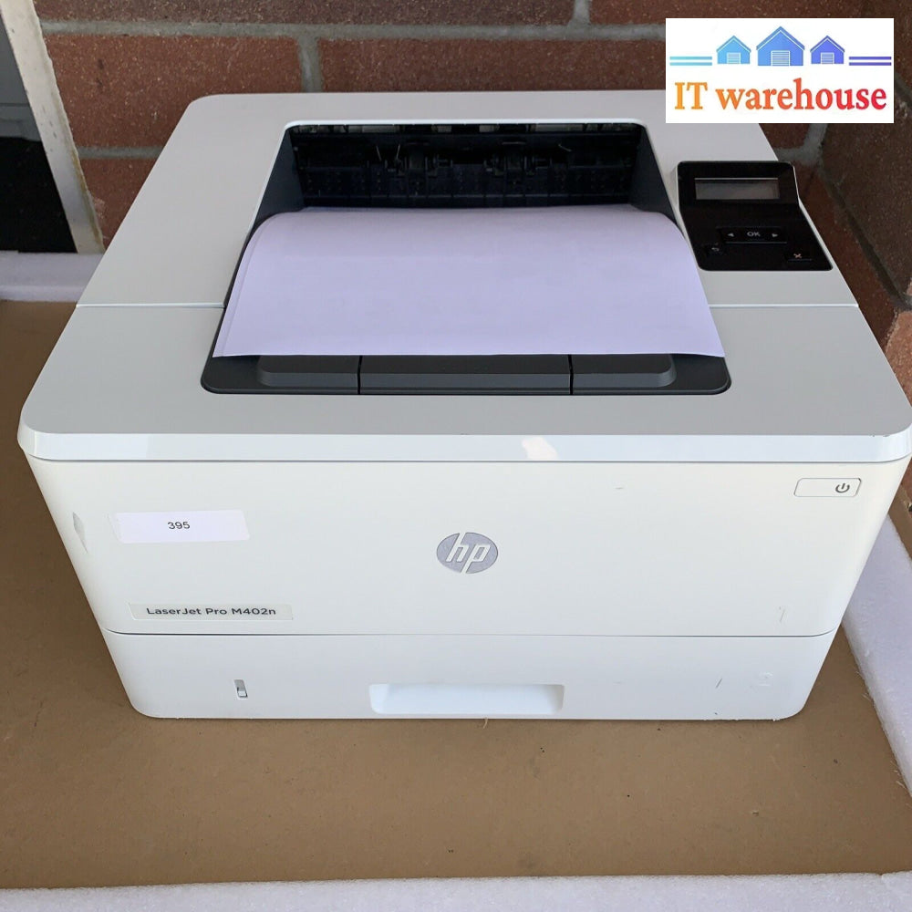 Hp Laserjet Pro M402N C5F93A Network Laser Printer W/Toner Low Pg Count 6.5K