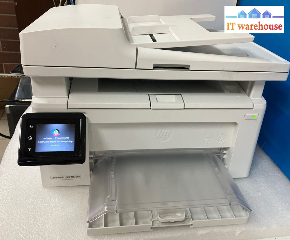 Hp Laserjet Pro Mfp M130Fn All-In-One Printer (Page Count 10K) Tested/Working ~