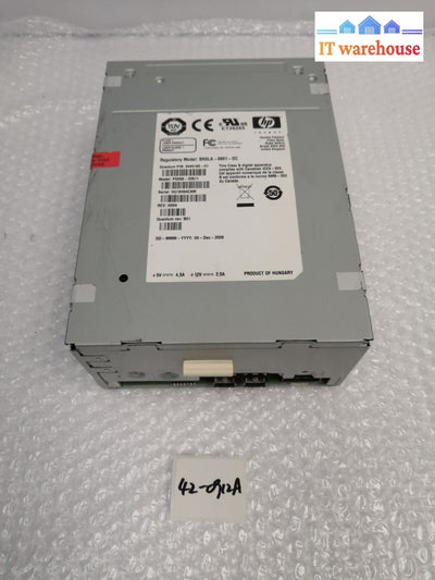 - Hp Lto4 Fh Fc Ultrium Loader Drive 6440165-01 Pd098-20911 Brsla-0601-Dc @@@