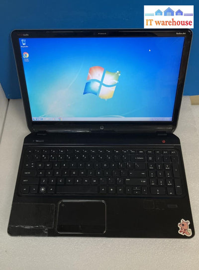 Hp Pavilion Dv6 15.6’ Laptop I7-3612Qm Cpu / 8Gb Ram 500Gb Hdd Win7 (Read) ~