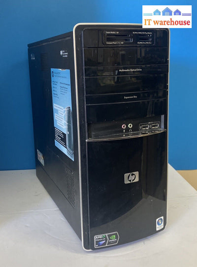 Hp Pavilion P6122F Desktop Amd Phenom 8450 Cpu / 4Gb Ram 250Gb Hdd Win Xp ~